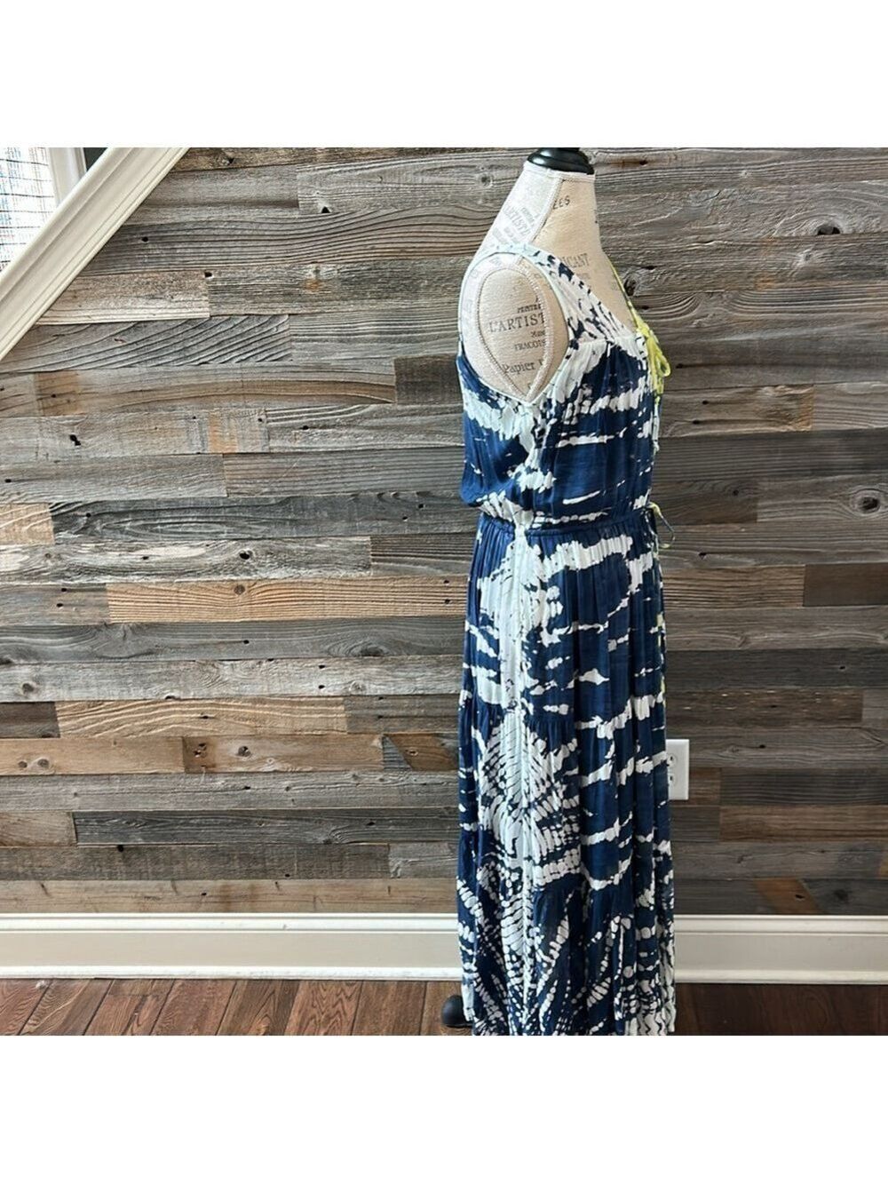 NWT Young Fabulous & Broke Tie Dye Sleeveless Maxi Dress Size S/M - Picture 3 of 10